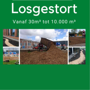 Houtsnippers Losgestort