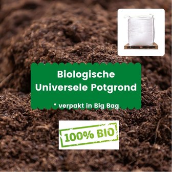 Biologische Potgrond verpakt in Big bag 1m3 