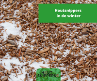 Houtsnippers in de winter: bescherming van planten en bodem